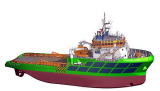 デンマーク・ビリングボート社（506）フェアマウントアルパイン（タグボート）/(株)帆船模型スタジオＭ