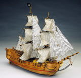 イタリア・マンチュアセルガル社（768）ブラックファルコン号(海賊船)/(株)帆船模型スタジオＭ