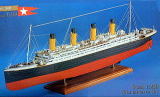 イタリア・アマティ社（#1606）RMSタイタニック号/(株）帆船模型スタジオＭ