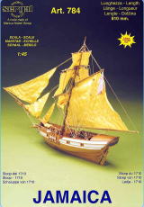 マンチュアモデル社（784）ジャマイカ号/(株)帆船模型スタジオＭ