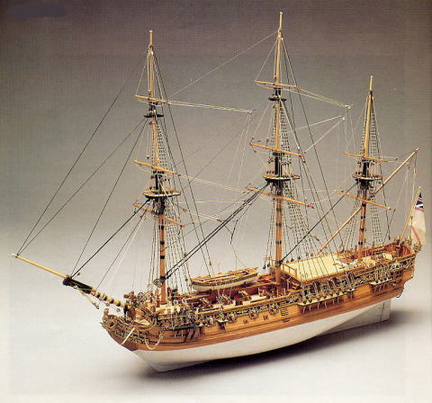 帆船模型 ロイヤルキャロライン