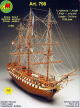 イタリア・マンチュアセルガル社（798）ル・スペルベ号/(株)帆船模型スタジオＭ