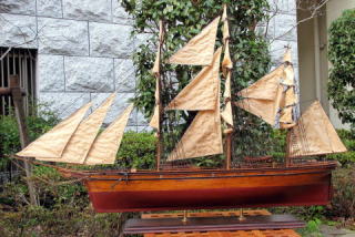 木製帆船模型完成品『カティサーク号』⁄（株）帆船模型スタジオＭ
